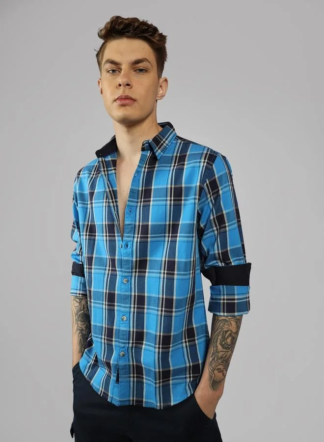 Dennis Lingo Relaxed Fit Multi Colour Cotton Shirt – Elegant and Comfortable