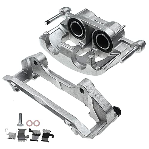 A-Premium Disc Brake Caliper Assembly with Bracket Compatible with Ford Explorer Flex Taurus 2013-2019 Lincoln MKS MKT Front Left - Image 2