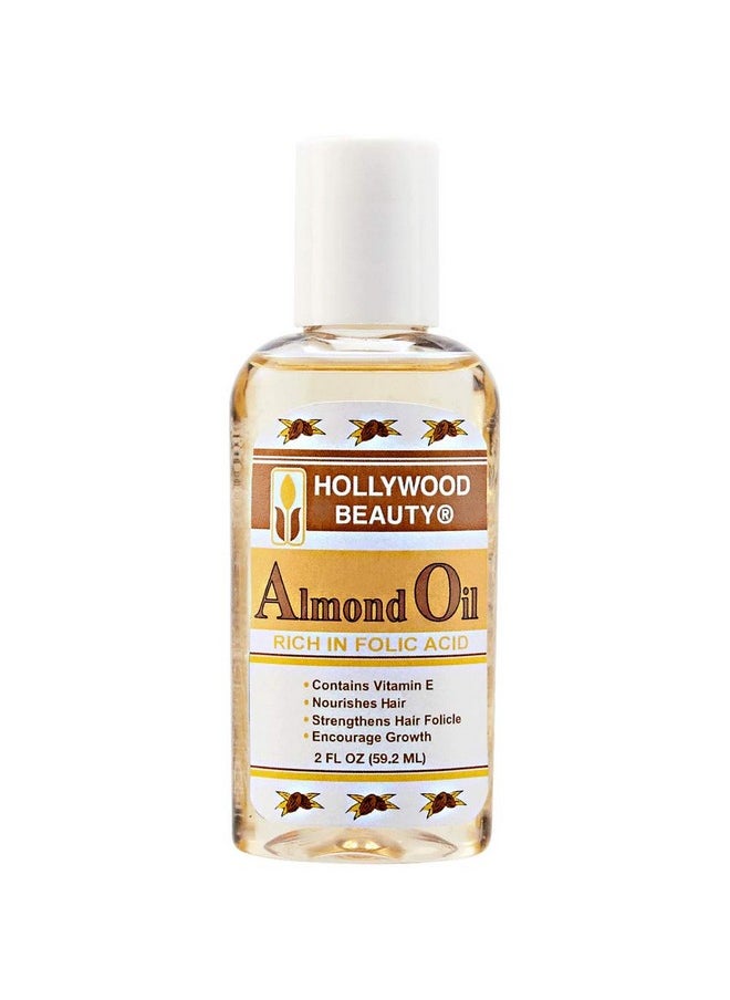 Hollywood Beauty Almond Oil, 2 Oz 