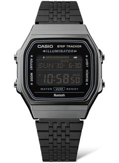 CASIO Vintage Bluetooth Step Tracker Stainless Steel Watch ABL-100WEGG-1B  - Image 2