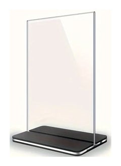 ATKET A4 Size Acrylic Sign Holder With Firm Black Stand  - Image 2