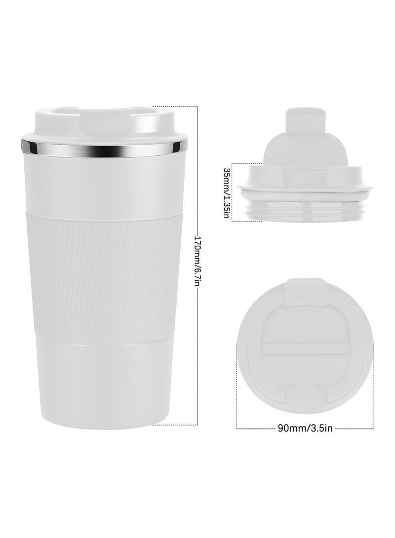 أل أيه بريشوس كوب سفر 510 مللي كوب قهوة معزول قابل لإعادة الاستخدام عازل للفراغ من الفولاذ المقاوم للصدأ كوب قهوة حراري للمشروبات الباردة الساخنة - Image 4