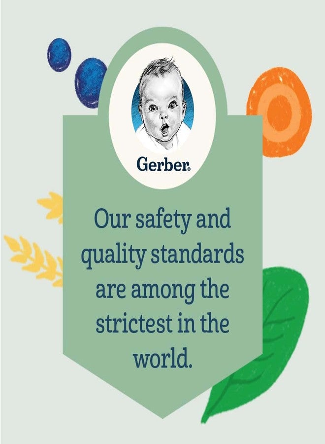 Gerber Baby Cereal, Oatmeal & Barley, Apple Cinnamon, 4.5 Ounce Self-Feeding Trays (Pack of 8) - Image 5