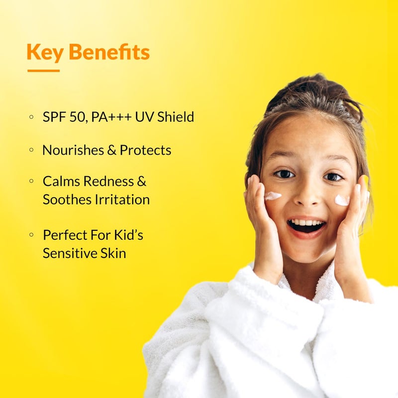 Fixderma Shadow Sunscreen SPF 50 Gel for Kids PA  Broad Spectrum Sunscreen for UVA  UVB ProtectionNon Greasy  Water Resistant  75gm - Image 3