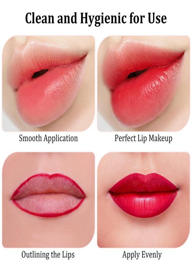 Cocide فرشاة شفاه قابلة للاستخدام لمرة واحدة COCIDE 700 قطعة - أدوات تطبيق الشفاه فرش مكياج فرشاة أحمر الشفاه أدوات المكياج وعصي الشفاه مجموعة أدوات الفنانين الأساسية أدوات الجمال - Image 5