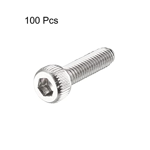 uxcell M2.5x10mm 0.45mm Pitch Bolts Hex Socket Cap Head Screws 100pcs - Image 3