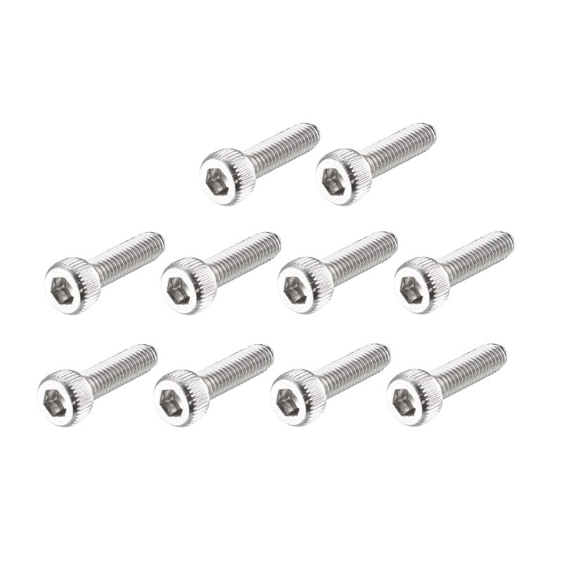 uxcell M2.5x10mm 0.45mm Pitch Bolts Hex Socket Cap Head Screws 100pcs - Image 4