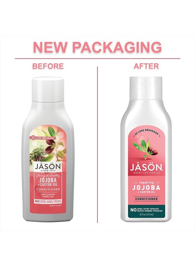 Jason Conditioner, Long & Strong Jojoba, 16 Oz (Packaging May Vary) - Image 3