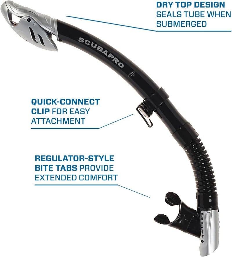 Scubapro Spectra Dry Snorkel - Image 3