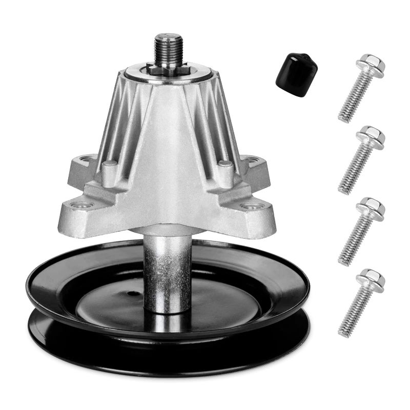UP2WIN 918-04822B Spindle Assembly Compatible with Craftsman Cub Troy Bilt Pony Bronco 42" Mower Deck Tractor Riding Mower, Come with All The Mounting Hardware Including Threaded Bolt - Image 1