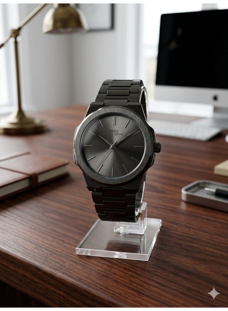 Watch S1329G.2 Dark Grey Stainless Steel Black Dial Quartz Analog Watch - Image 2