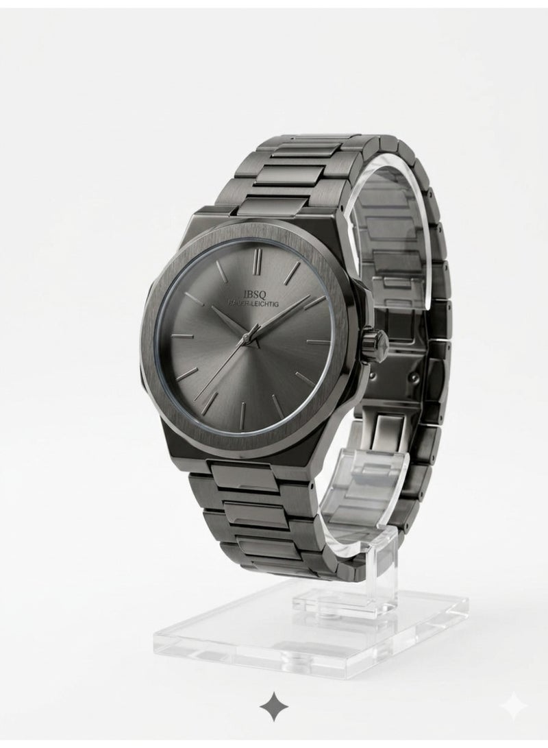 Watch S1329G.2 Dark Grey Stainless Steel Black Dial Quartz Analog Watch - Image 1