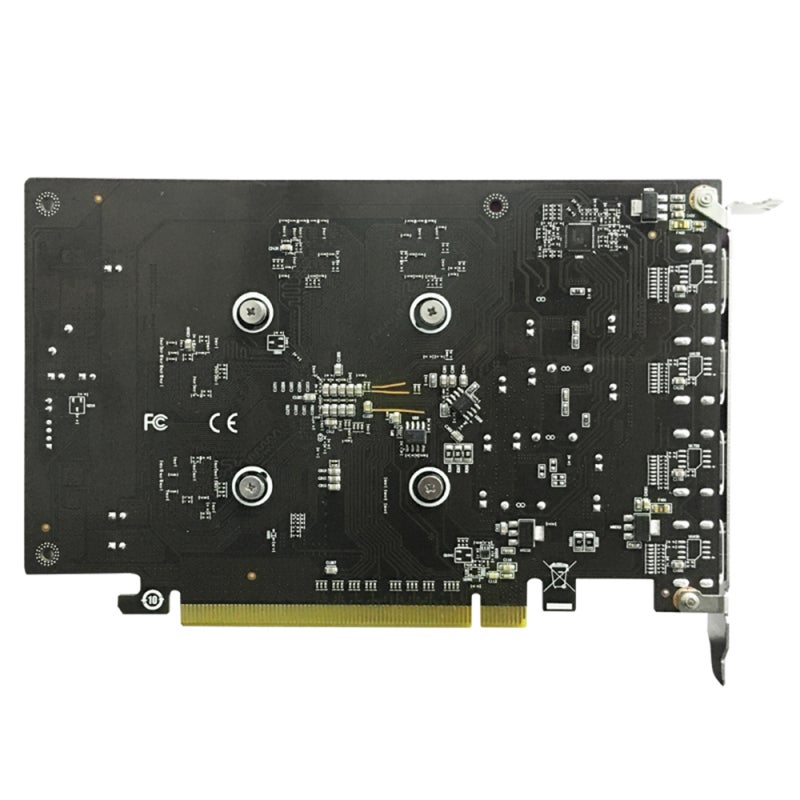 كارت جرافيك يستون RX550-4G 4HDMI 4 شاشات يدعم تقسيم الشاشة وعمق لون 10 بت وHDR 4 جيجا بايت / 128 بت / GDDR5 مع 4 منافذ HDMI - Image 2
