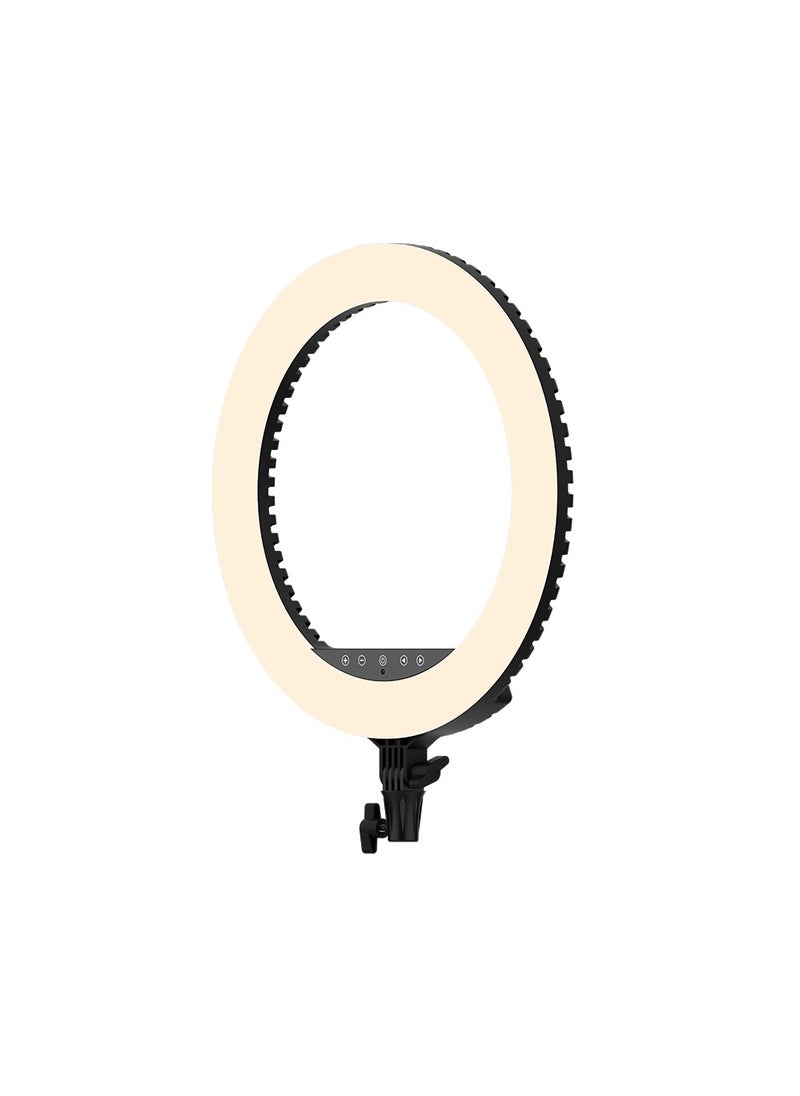 Goaltage LGT02 GlowMaster 18-Inch Ring Light with Adjustable Lighting and Phone Holder, Remote Control, and Touch Control Panel  - Image 1