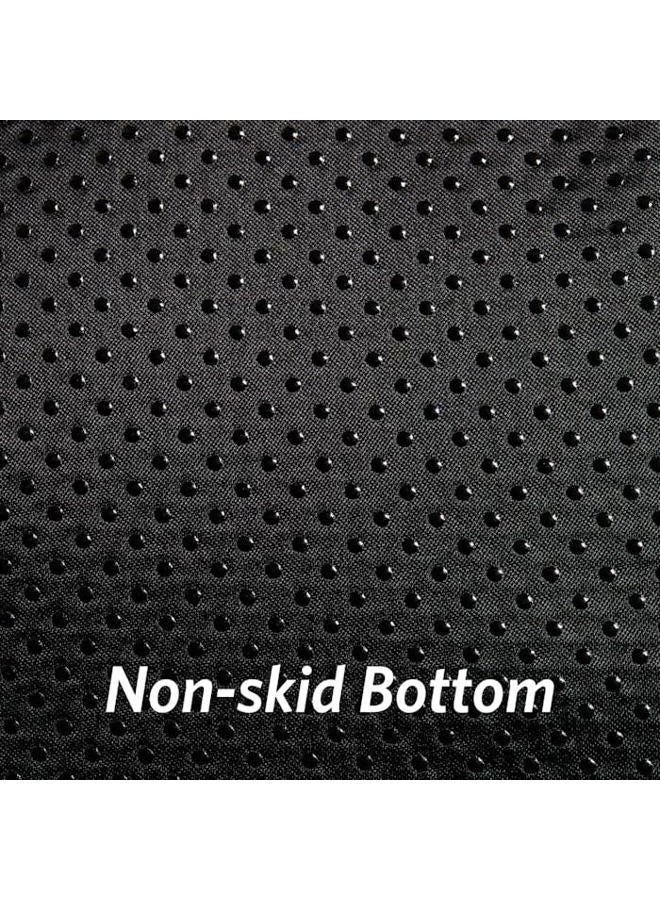 MidWest Homes for Pets Quiet Time Pet Bed Deluxe Black Fur Pet Mat 43' x 28' - Image 3