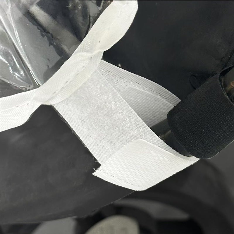 Ezkindheit Universal Waterproof Twins Baby Pushchair Rain Cover Side by side Double Pushchair dust proof cover Baby Carriage Pram Accessories Stroller Raincover - Image 5