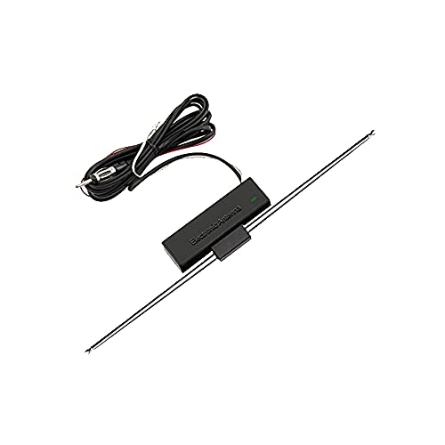 Auto Pearl - Vehicle Roof Mount Rubber Antenna Mast Flexible Car Antenna with Anti-Theft Design and Car Wash Safe - Black -Antenna - Image 1