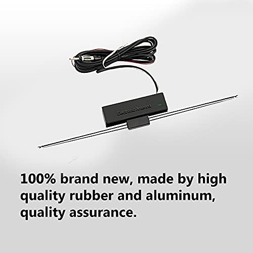 Auto Pearl - Vehicle Roof Mount Rubber Antenna Mast Flexible Car Antenna with Anti-Theft Design and Car Wash Safe - Black -Antenna - Image 4