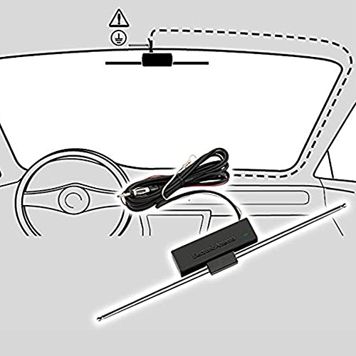 Auto Pearl - Vehicle Roof Mount Rubber Antenna Mast Flexible Car Antenna with Anti-Theft Design and Car Wash Safe - Black -Antenna - Image 5