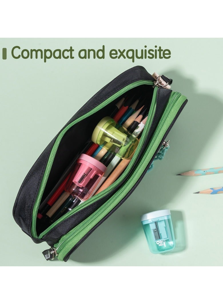 Deli EH555 1-hole Pencil Sharpener with Canister Assorted Color - Image 4