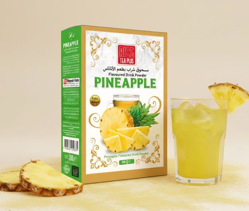 مسحوق شراب بطعم الأناناس – 300 جرام