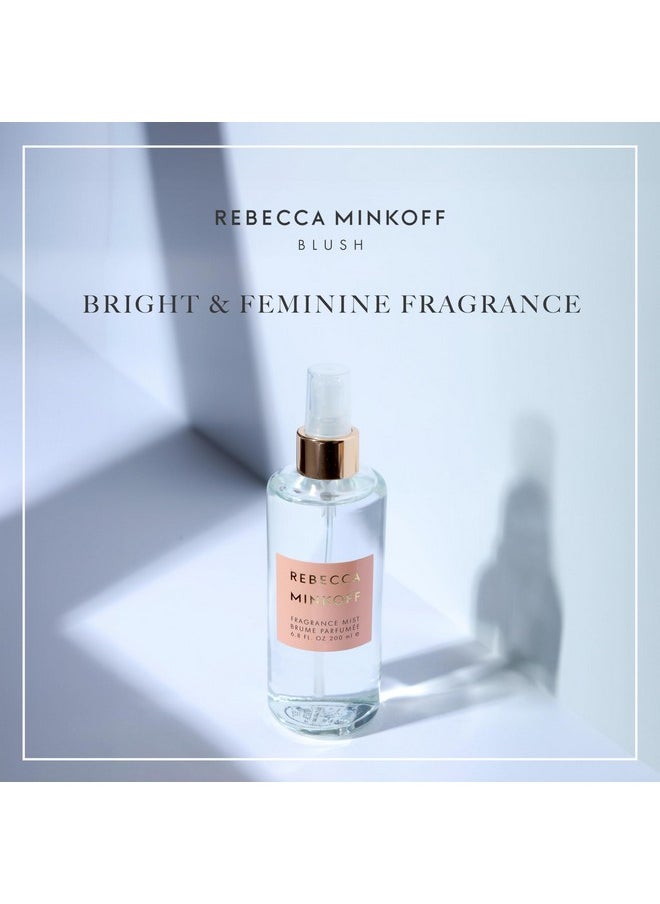 Rebecca Minkoff - Rebecca Minkoff Blush Fragrance For Women - Sparkling Top Notes Of Citrus And Black Currant - Heart Notes Of Lush White Florals - Accentuated By Cedarwood - 6.8 Oz Fragrance Mist - Image 1