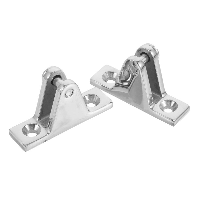 316 Stainless Steel Heavy Duty Boat Hatch Hinges 2pcs for Bimini Top Kayaks Marine Deck Hardware - Image 2