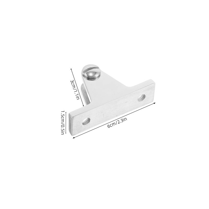 316 Stainless Steel Heavy Duty Boat Hatch Hinges 2pcs for Bimini Top Kayaks Marine Deck Hardware - Image 3