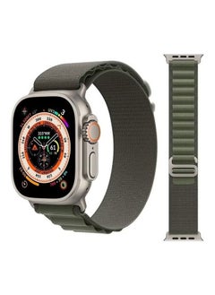 Generic 4Pack for Apple Watch Alpine Loop Band 49mm/45mm/44mm Nylon Woven Sport Strap Compatible with iWatch Series 10/Ultra/7/SE/6/5/4/3/2/8 /9/10White/Green/Orange/Black  - Image 5