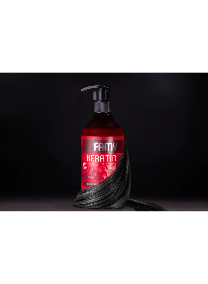 FAMY Keratin Shampoo For Colored Damaged Hair - Image 2