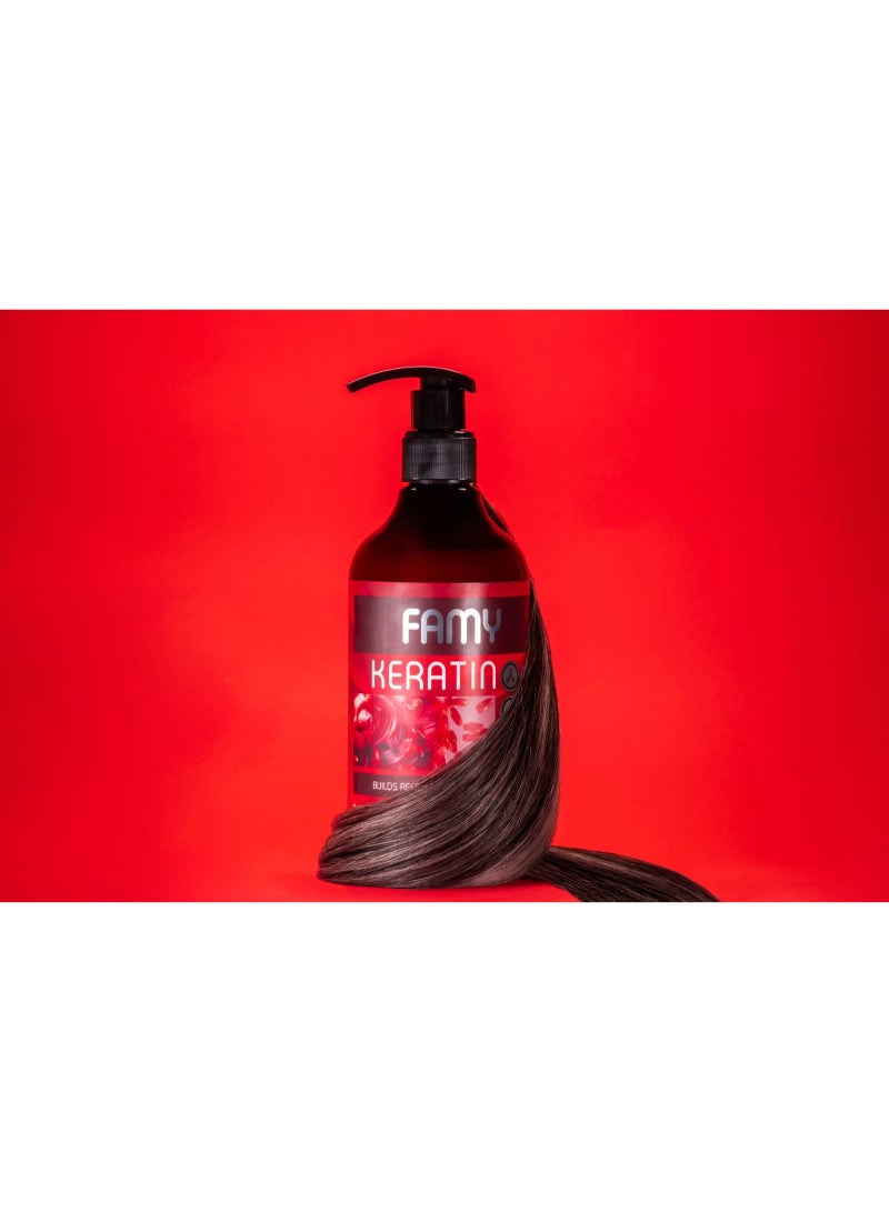 FAMY Keratin Shampoo For Colored Damaged Hair - Image 3
