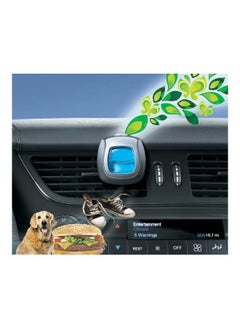 febreze Car Air Freshener 5-Pack vent clips with bonus storage case - 5 Different scents (2ml x 5) original & Moonlight breeze gain scent +Linen & sky +Platinum Ice & Ocean Scent  - Image 2