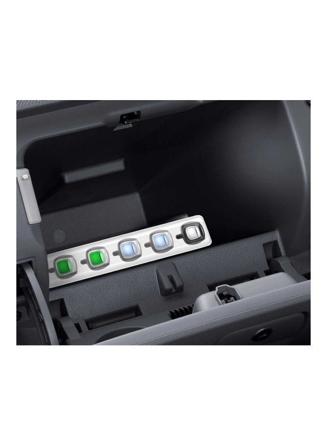 febreze Car Air Freshener 5-Pack vent clips with bonus storage case - 5 Different scents (2ml x 5) original & Moonlight breeze gain scent +Linen & sky +Platinum Ice & Ocean Scent - Image 3