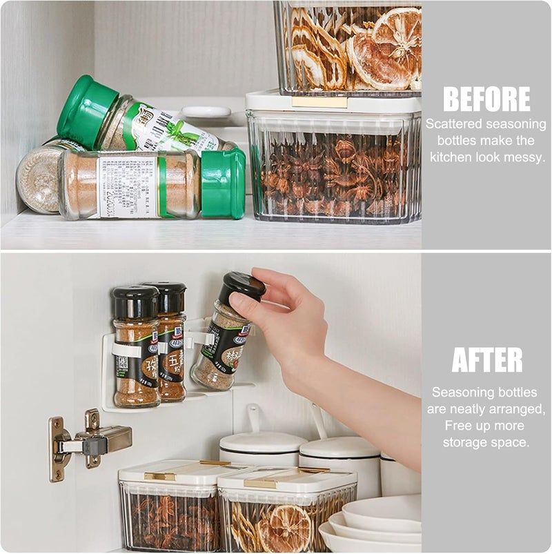 MURTISIDDH MURTISIDDH Bathroom Wall Self Adhesive 5 Grid Cosmetic Bottles Organizer WallMounted Row Storage Rack Bathroom Shelf Basket  - Image 5