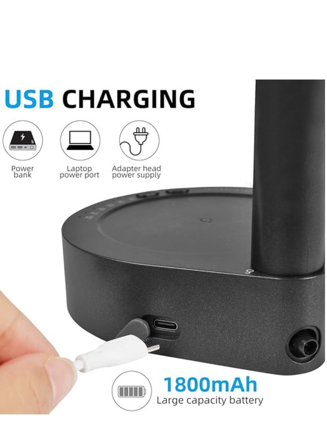 Portable Water Pump Dispenser, Desktop USB Rechargeable Automatic Drinking Water Dispenser for Home, Office, Outdoor, Black  - Image 3