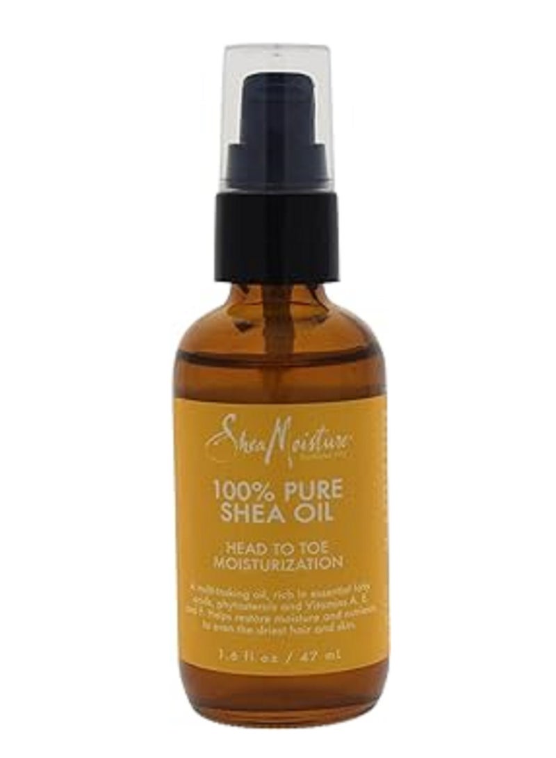 Shea Moisture 100% Pure Shea Oil Head To Toe Moisturization 1.6oz