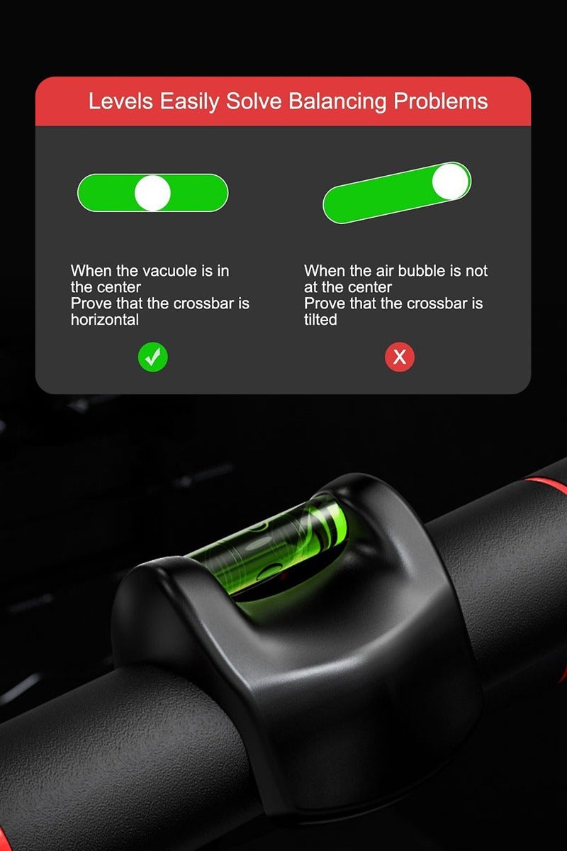 ديبتر 96-135 سم قضيب تمرين سحب قابل للتعديل لتعليق الباب بدون براغي ومقابض مريحة للتمارين الرياضية المنزلية وبناء العضلات، مقاوم للانزلاق، أسود - Image 4