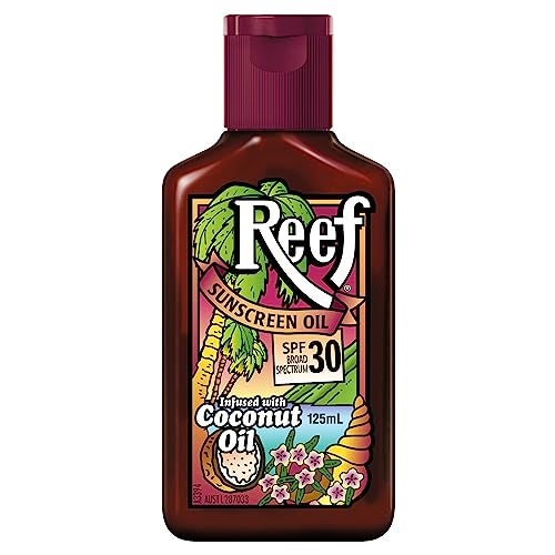 Reef Dark Sun Tan Oil Coconut 125ml SPF30