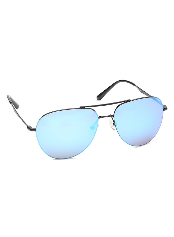 TITAN Blue Black Aviator Men Sunglasses - Image 2
