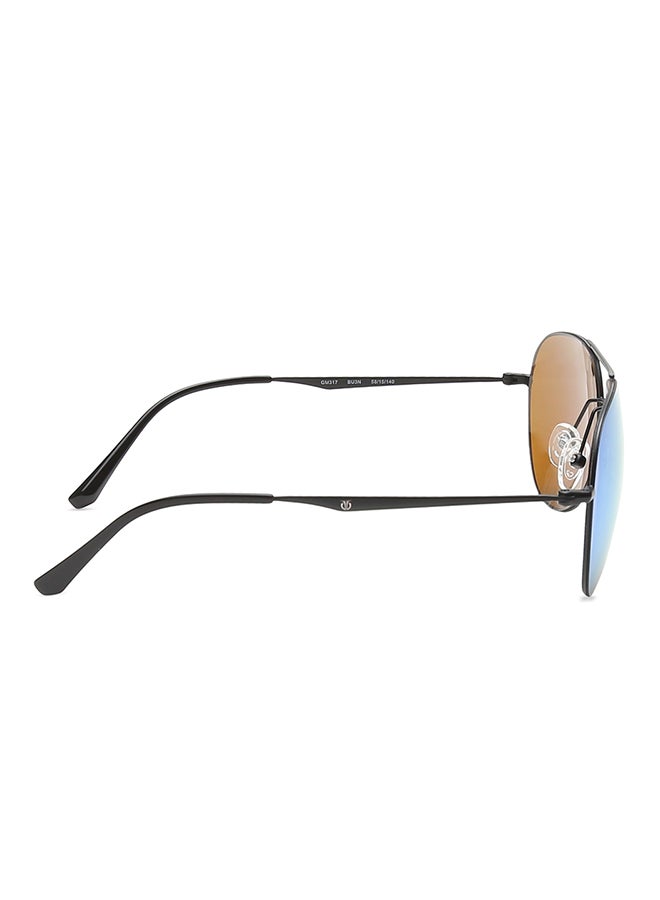 TITAN Blue Black Aviator Men Sunglasses - Image 3