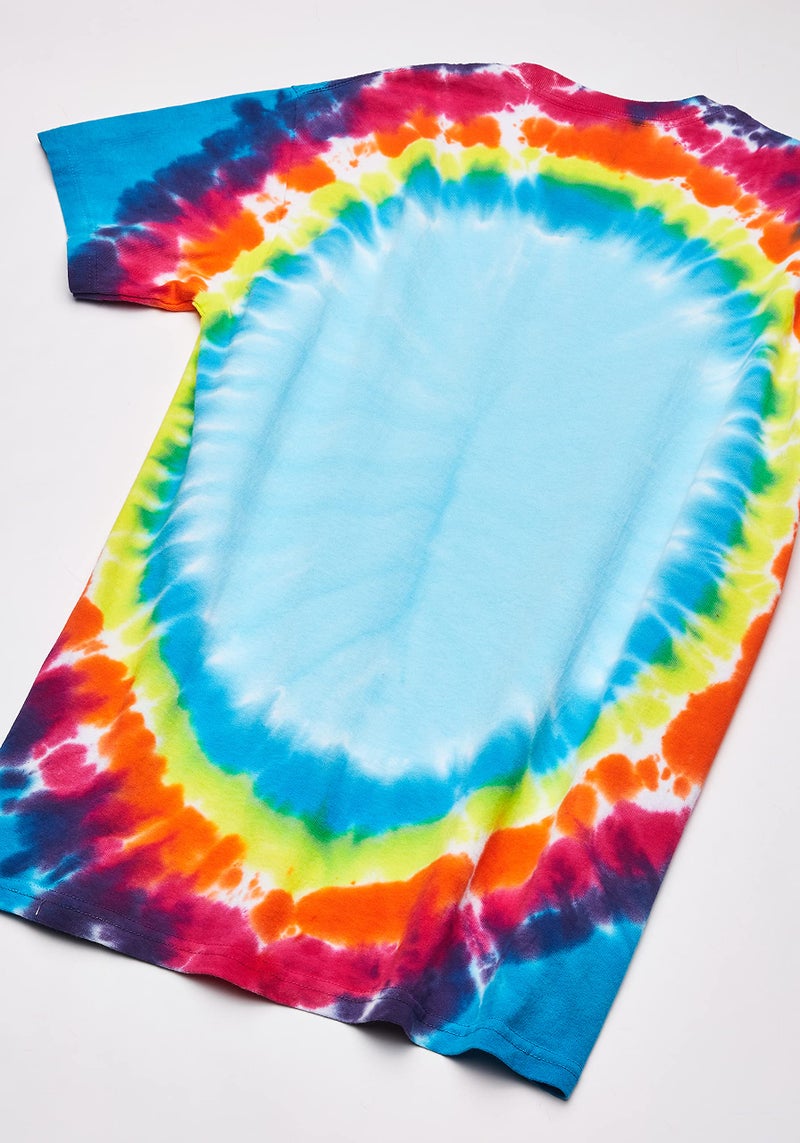 Liquid Blue mens Grateful Dead Rainbow Bertha Tie Dye Short Sleeve T-shirt T Shirt, Multi Tie Dye, X-Large US - Image 2