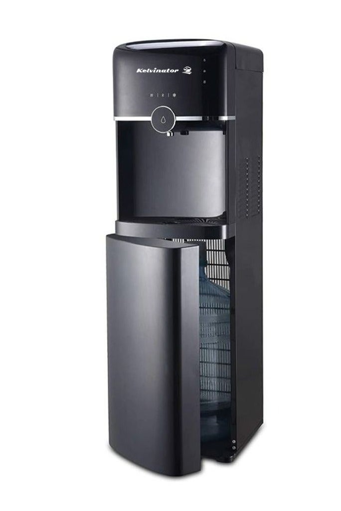 كلفينيتور كلفنيتور مبرد مياه ٣ حنفية باللمس بارد ساخن فاتر يعمل بل لمس قرورة من اسفل أسود YL1643S - Image 1