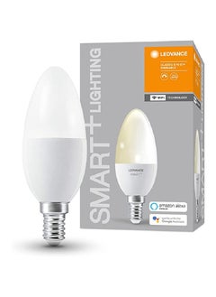 LEDVANCE LEDVANCE Smart LEDLamp with WiFi Technology, Base: E14, Di mmable, Warm White (2700K), Replaces Incandescent Lamps with 40 W, SMART+ WiFi Candle Dimmable  - Image 3