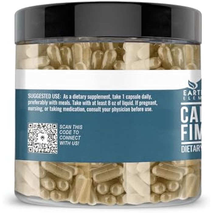 Earthborn Elements Caralluma Fimbriata 200 Capsules, Pure & Undiluted, No Additives - Image 3