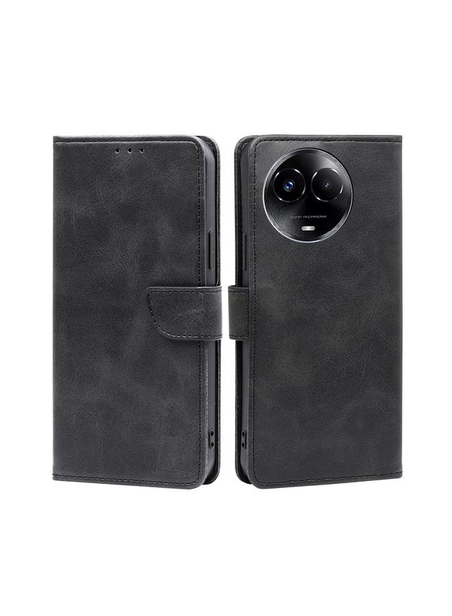 S-TOP Case For Realme 11 5G / 11x 5G Calf Texture Buckle Flip Leather Phone Case - Image 1