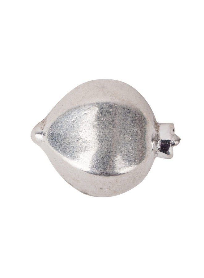 DHRUVS COLLECTION DHRUVS COLLECTION 925 Pure Silver Combo of 1 Paan ka Patta, 1 Anaar, 1 Badaam, 1 Supari, 1 Clove, and 11 Rice/Chawal ke Daane for Home Decor, Pooja, Gift Purpose & Donation  - Image 4