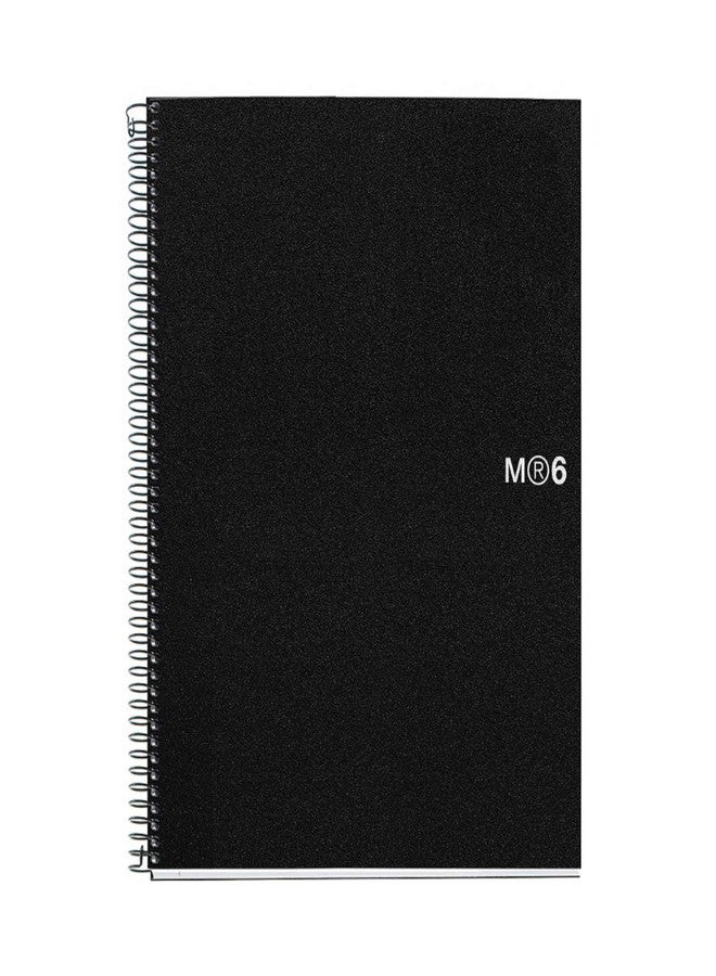 Miquelrius 8.5 x11 Wirebound Notebook, 6-Subject, College Ruled, Black, A4-11.7" x 8.27" (45171) - Image 2