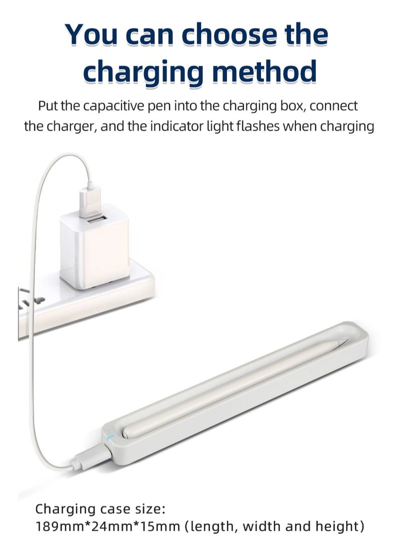 Max & Max Stylus Pen with Palm Rejection & Magnetic Wireless Case – Compatible with Apple iPad 6th–10th Gen, iPad Pro 11''/12.9'', iPad Air 3rd–5th Gen, iPad Mini 5/6 - Image 2