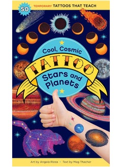 Cool, Cosmic Tattoo Stars and Planets: 50 Temporary Tattoos That Teach  - Image 3