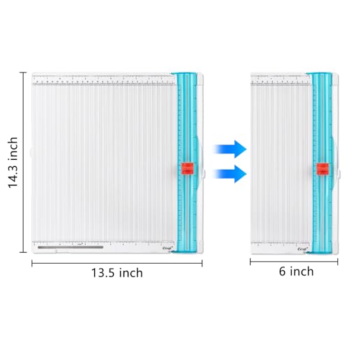 Ecraft 12 x 12inch Paper Trimmer Cutter Score Board, Scoring Tool with Paper Folding, for Making Scrapbooking, Cards, Envelope, Coupons and Photo - Image 2